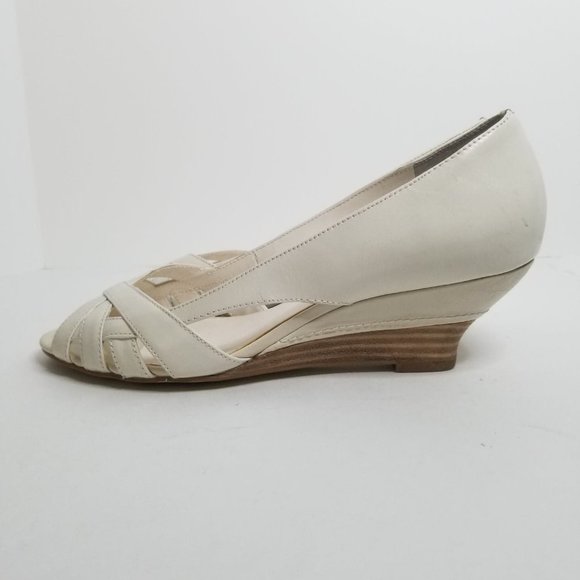 Franco Sarto L-Chirara Peep Toe Wedges - Picture 6 of 8